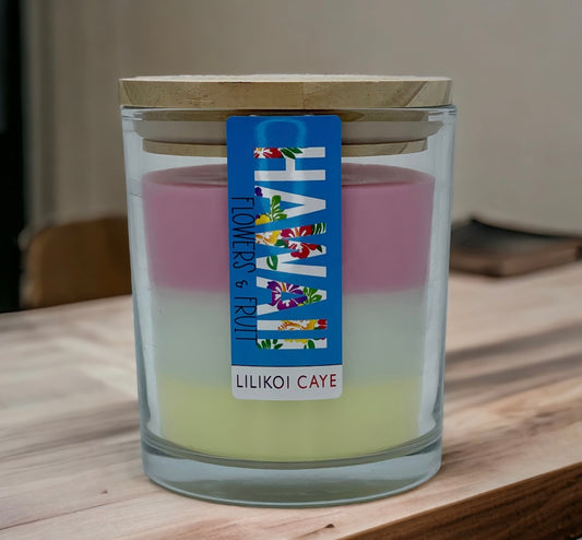 Hawaii Vibes Three Layer Scented Candle