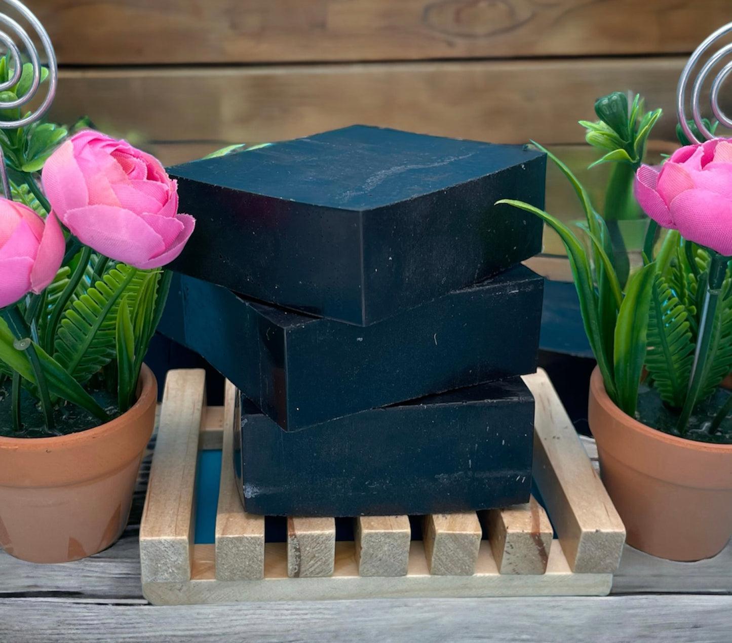 All Natural Unscented Activated Charcoal Soap