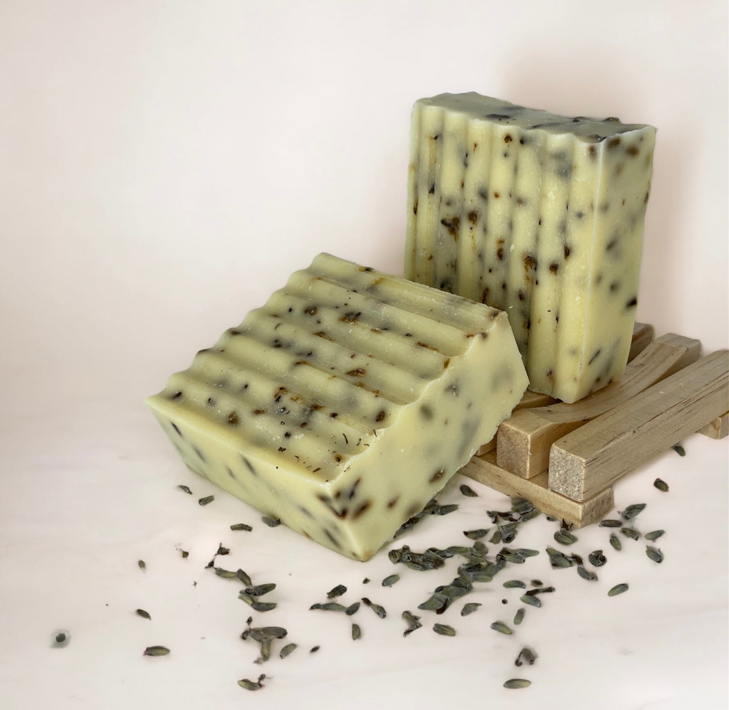 Dried Lavender Infused Shea Butter Soap