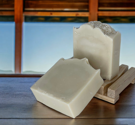 Coconut Flake Infused Olive Oil Soap