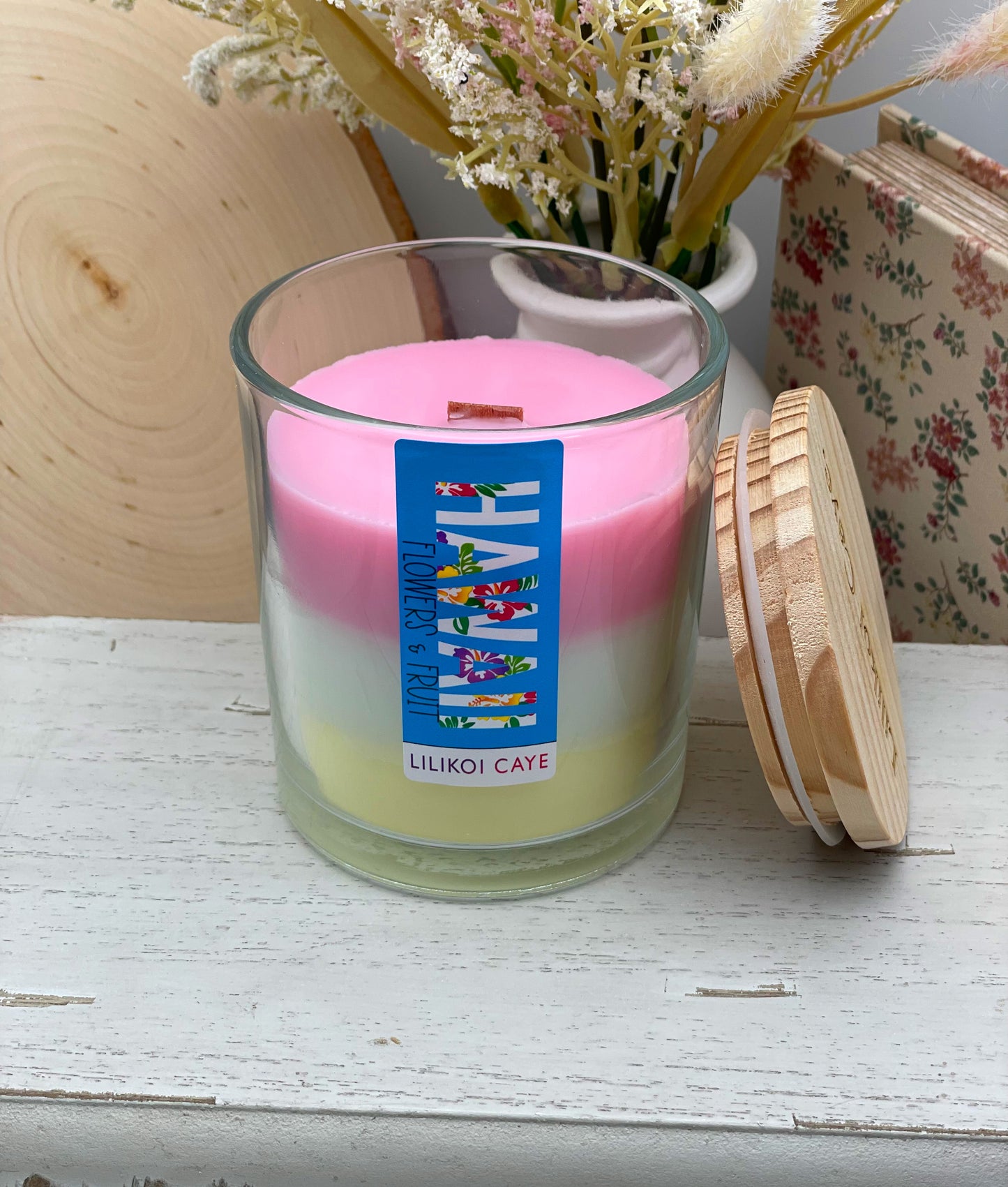 Hawaii Vibes Three Layer Scented Candle