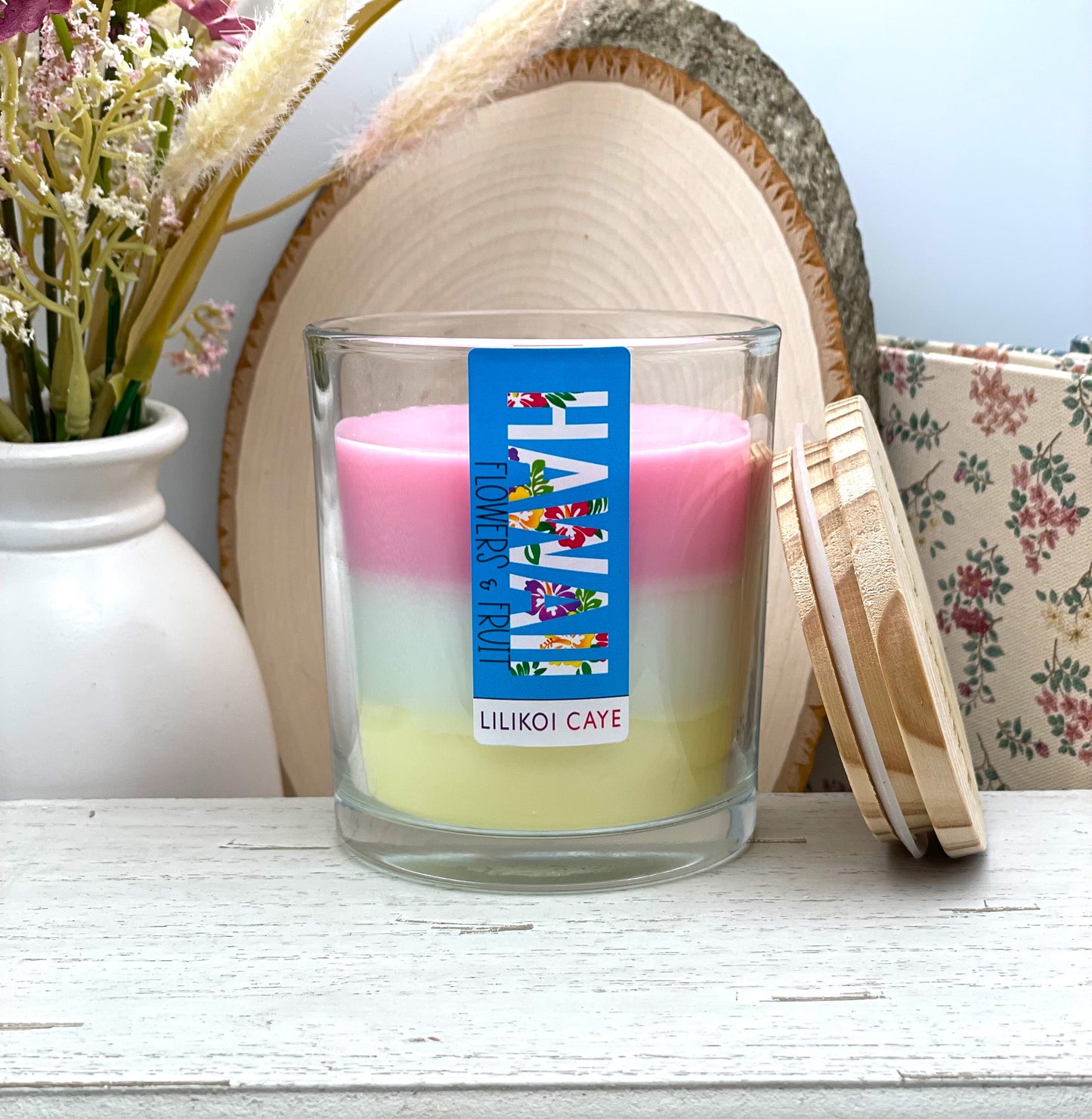 Hawaii Vibes Three Layer Scented Candle