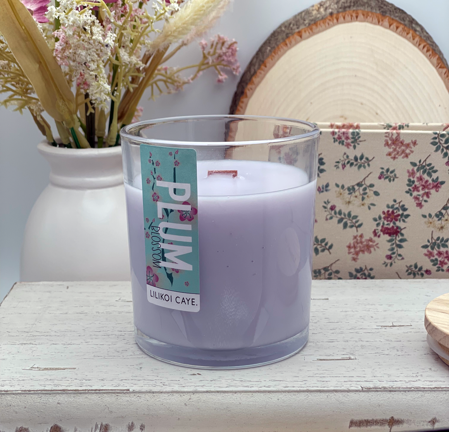 Plum Blossom Candle