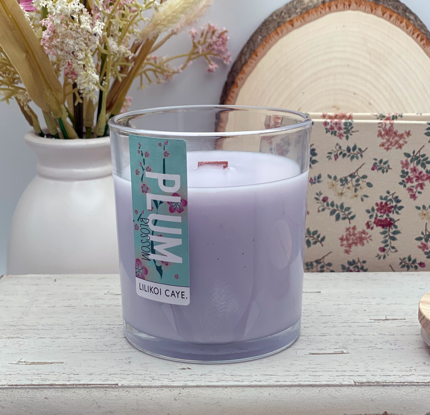 Plum Blossom Candle